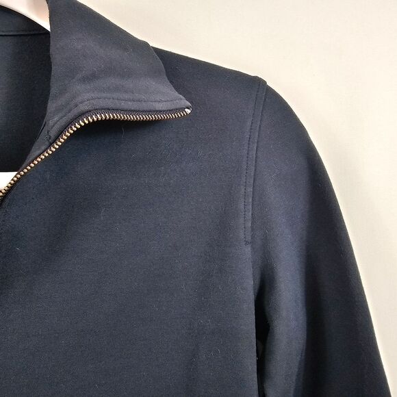 Wood Wood Half Zip Sweater in Navy Blue - Size 34 - Picture 4 of 12